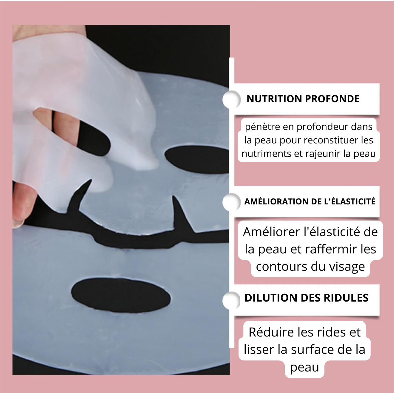 NEW - Collagen Mask - Masque ultra hydratant au Collagène