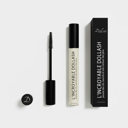 [Précommande] Dollash© en brosse - Crème pousse cils, sourcils et soin contour des yeux (5g)