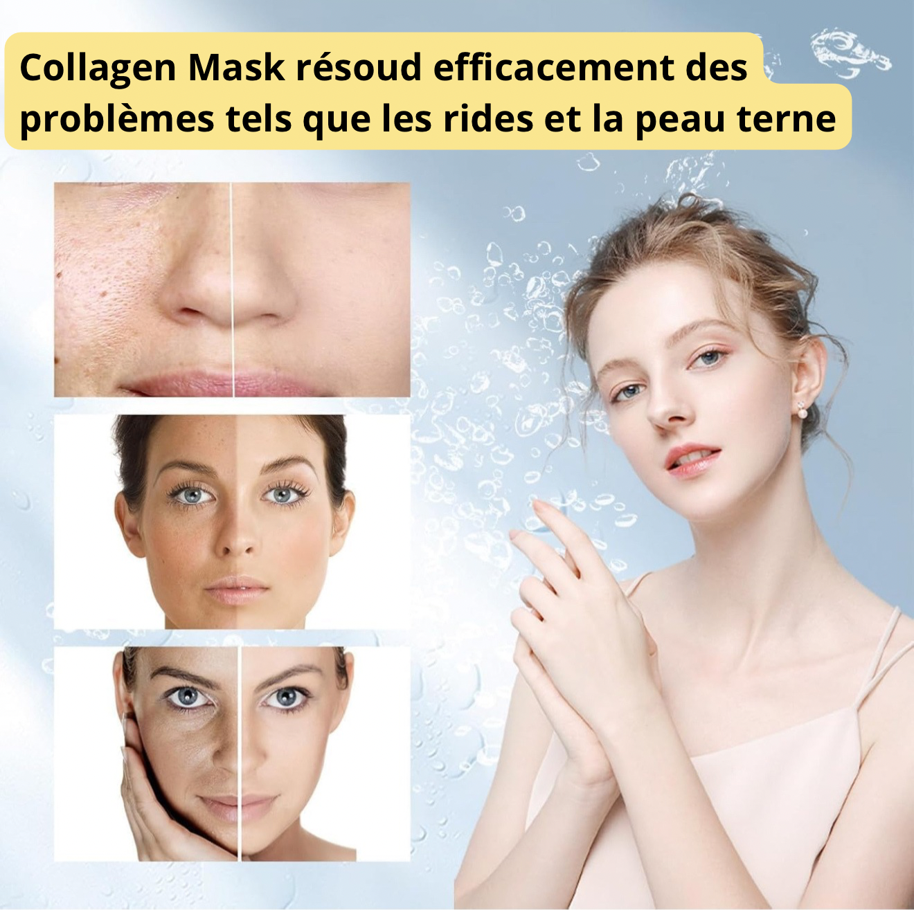 NEW - Collagen Mask - Masque ultra hydratant au Collagène