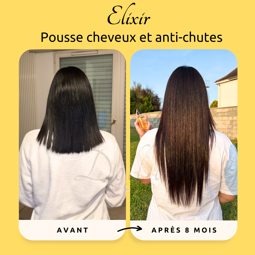 Élixir - pousse cheveux et anti-chutes